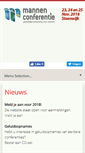 Mobile Screenshot of mannenconferentie.nl